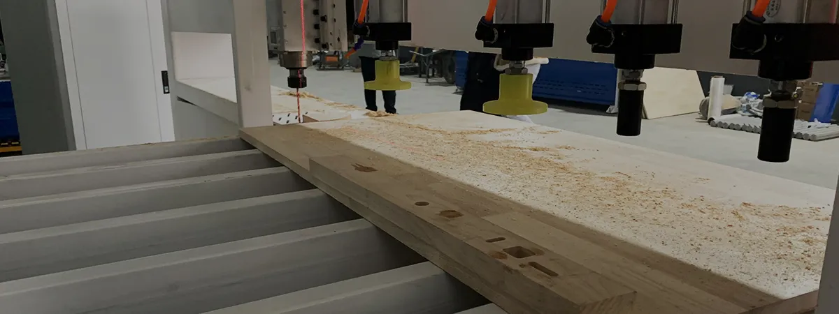 Maquinaria especializada para el trabajo en madera y líneas integrales para la fabricación de muebles
