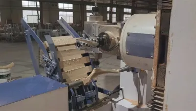 Torno CNC para madera de 5 ejes, 5