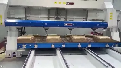 Centro de mecanizado CNC de 5 ejes con cuatro mesas, 2