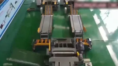 Línea automática de procesamiento de madera