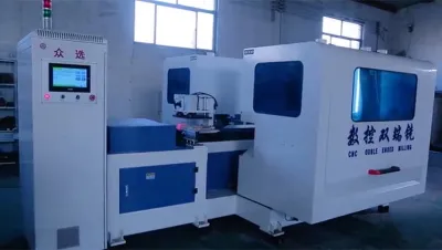 Fresadora y taladradora CNC de doble extremo