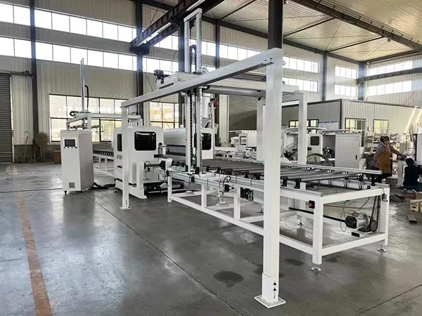 Máquina ranuradora CNC para bordes de paneles de pared