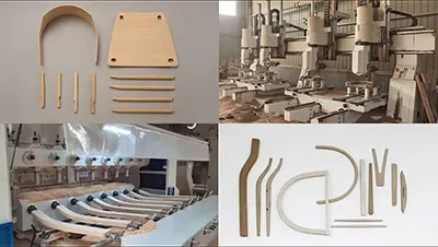 Línea de producción de muebles de madera maciza (capacidad: más de 5000 unidades/mes)