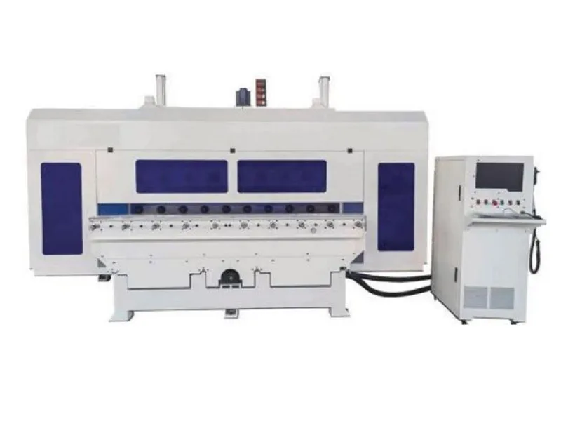 Centro de mecanizado CNC de 5 ejes, con 10 cabezales